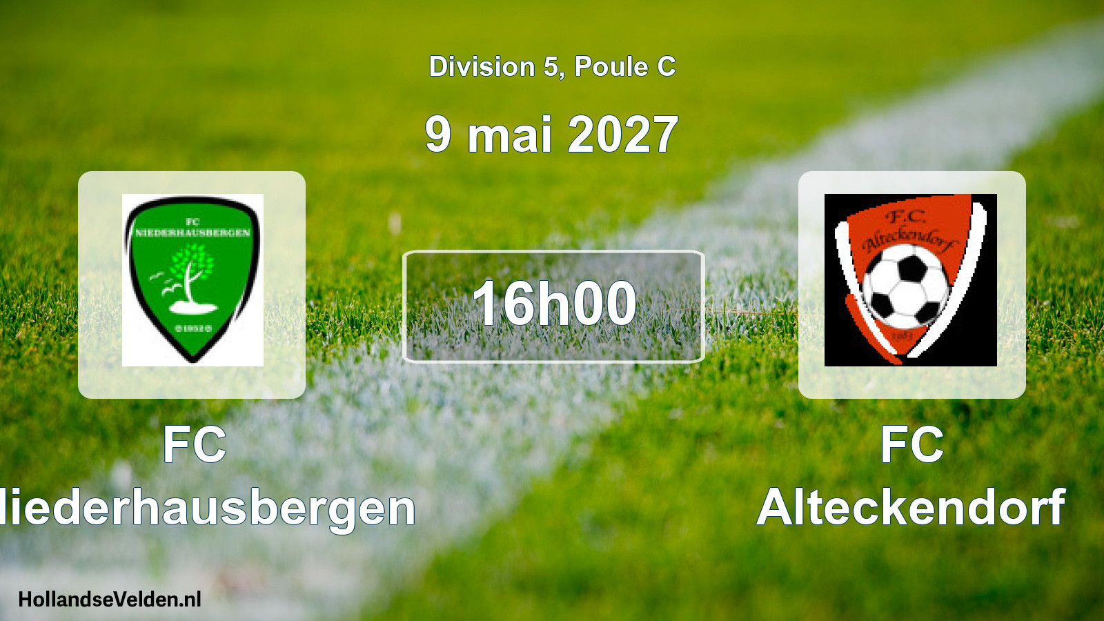 Scheduled Match: FC Niederhausbergen - FC Alteckendorf (9 May 2027)