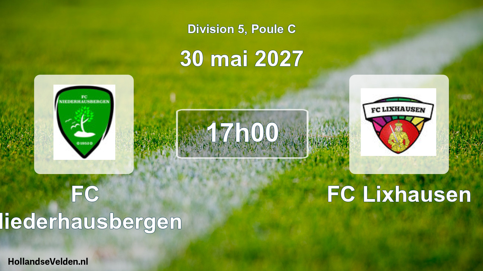 Scheduled Match: FC Niederhausbergen - FC Lixhausen (30 May 2027)