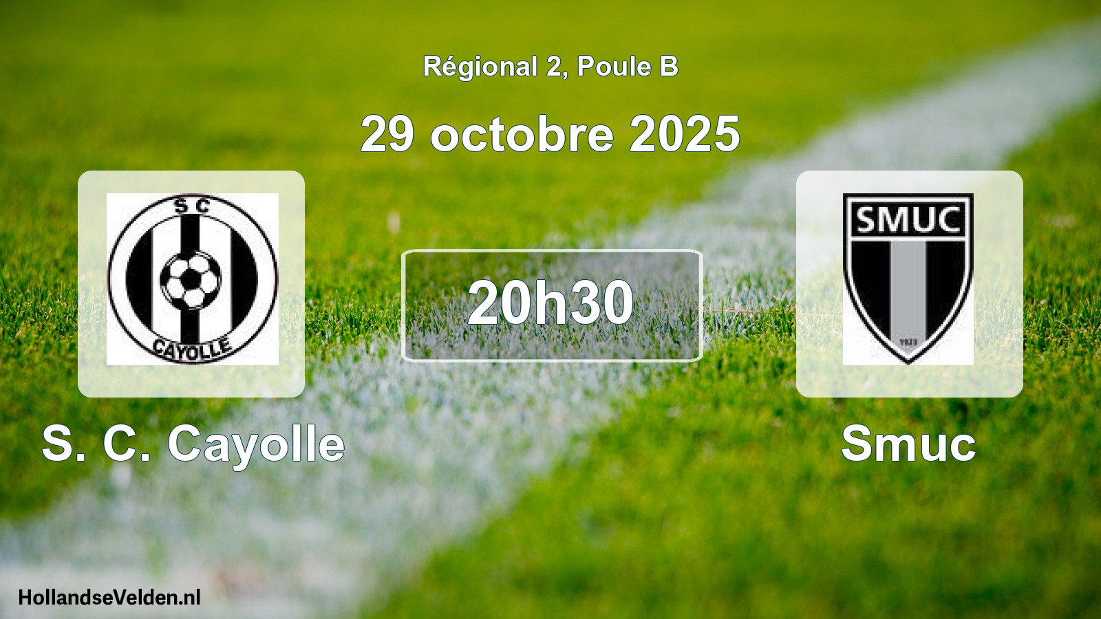 Scheduled Match: S. C. Cayolle - Smuc (30 November -1)