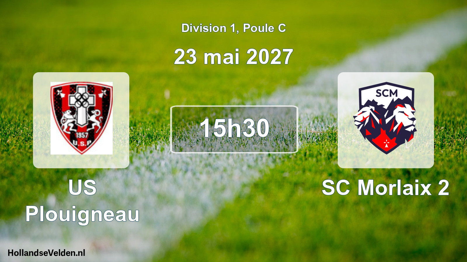 Match programmé: US Plouigneau - SC Morlaix 2 (23 mai 2027)
