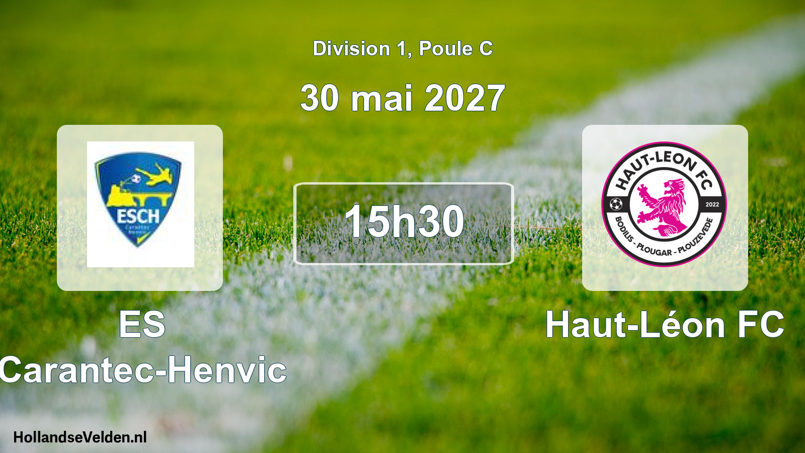 Match programmé: ES Carantec-Henvic - Haut-Léon FC (30 mai 2027)