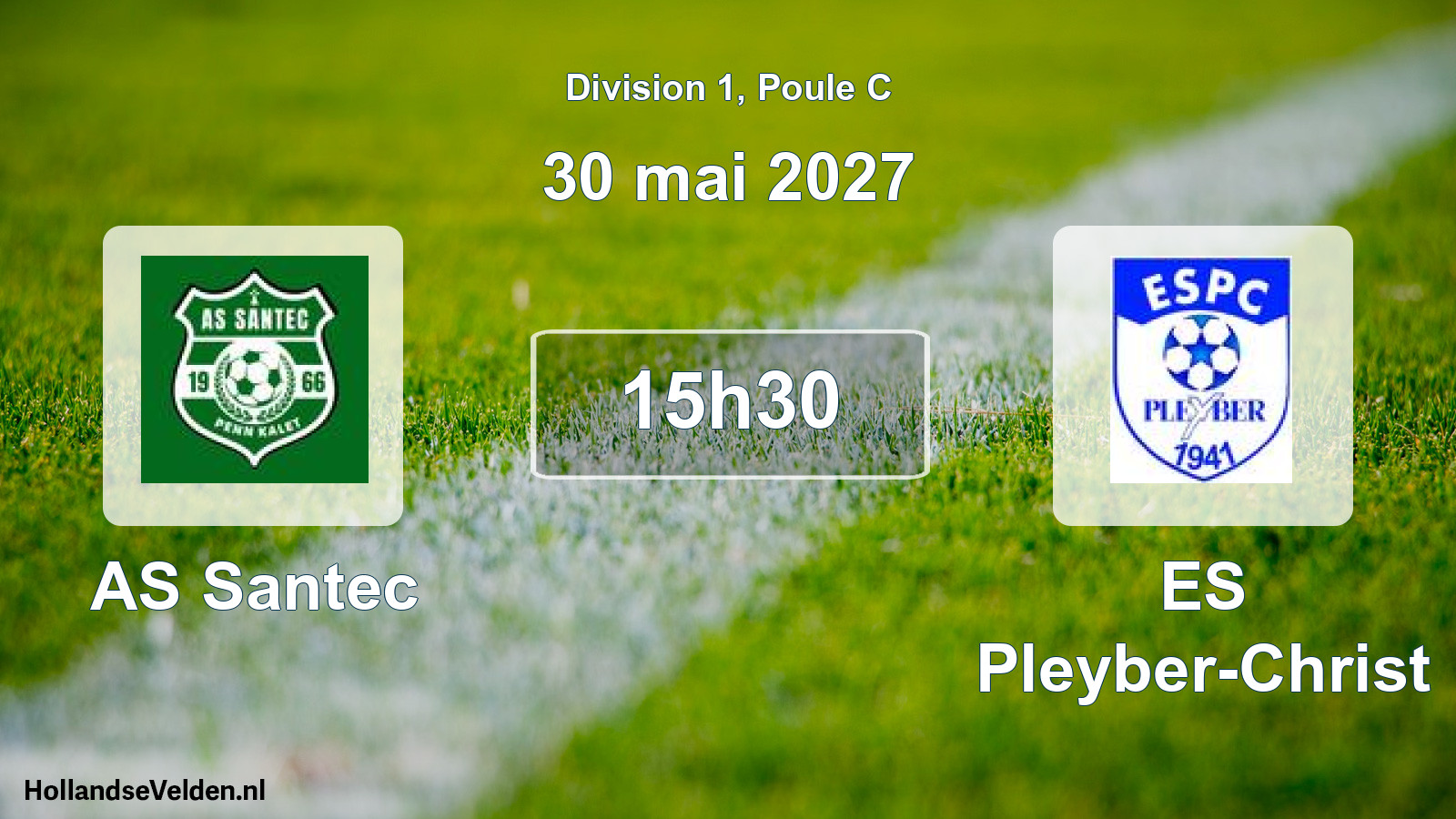 Match programmé: AS Santec - ES Pleyber-Christ (30 mai 2027)