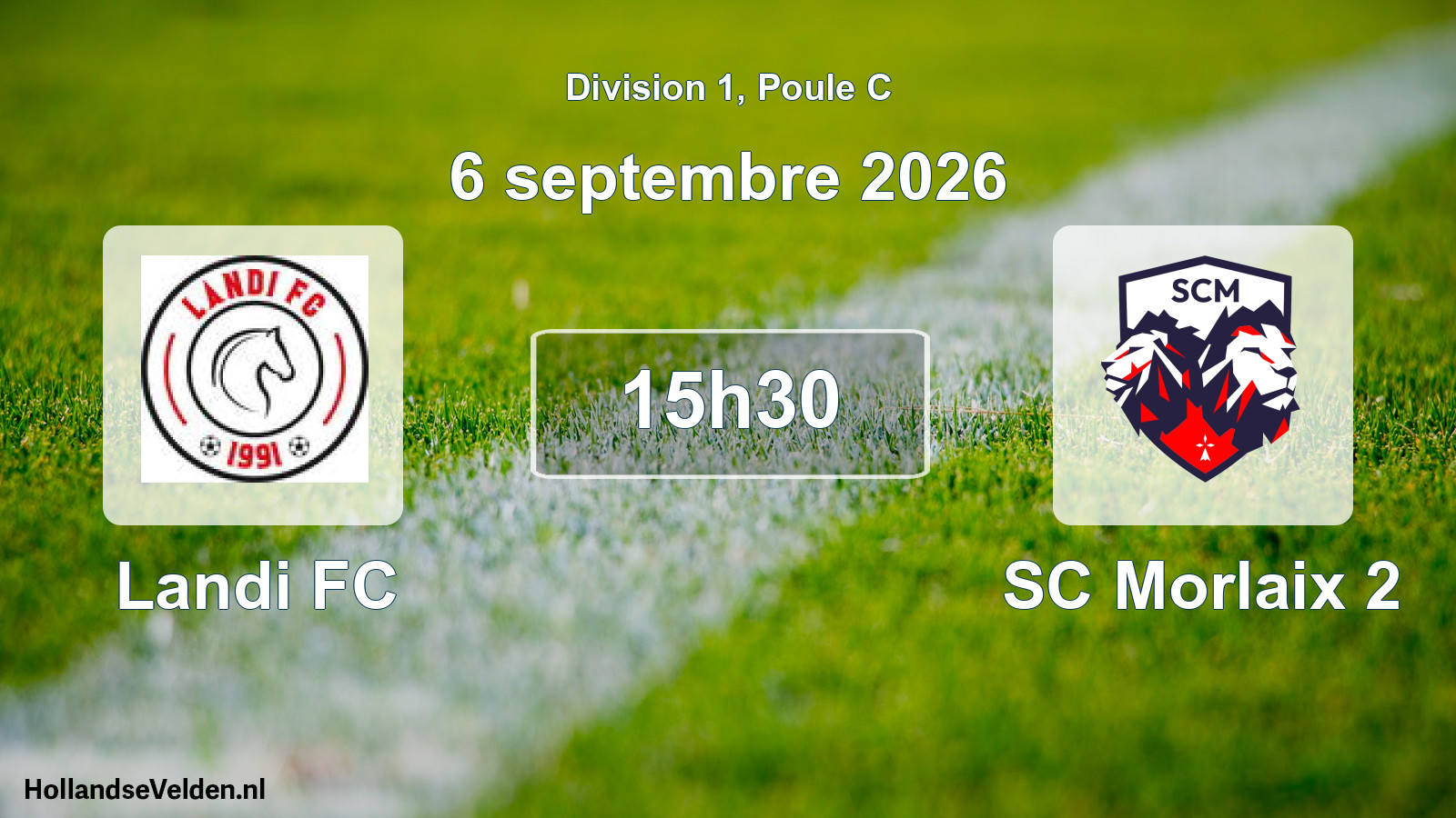 Scheduled Match: Landi FC - SC Morlaix 2 (6 September 2026)