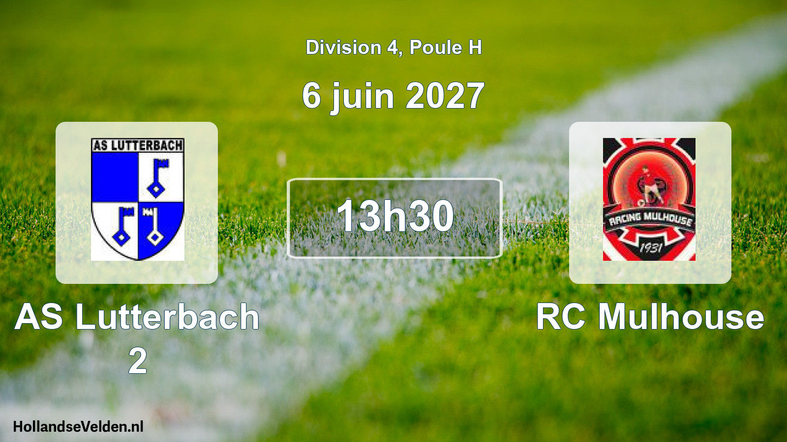 Scheduled Match: AS Lutterbach 2 - RC Mulhouse (6 June 2027)