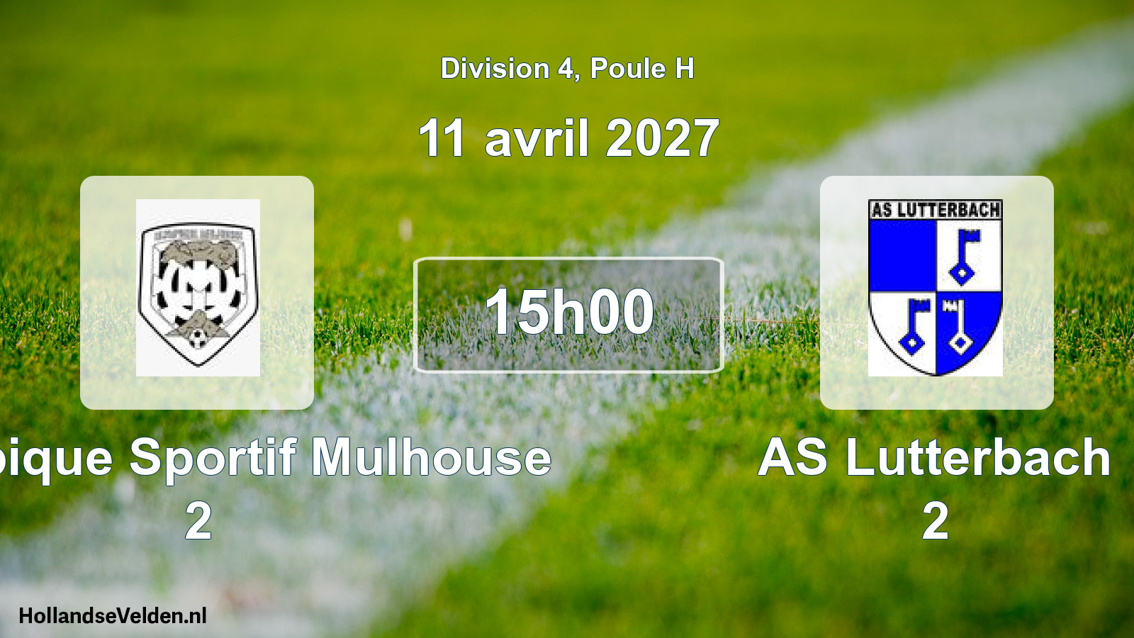 Scheduled Match: Olympique Sportif Mulhouse 2 - AS Lutterbach 2 (11 April 2027)