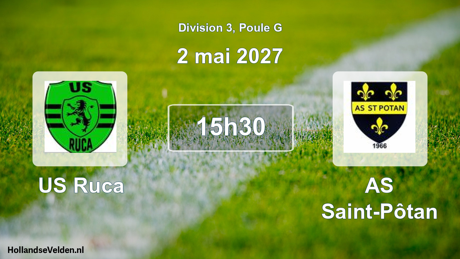 Match programmé: US Ruca - AS Saint-Pôtan (2 mai 2027)