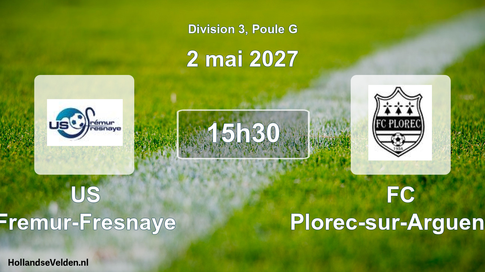 Match programmé: US Fremur-Fresnaye - FC Plorec-sur-Arguenon (2 mai 2027)