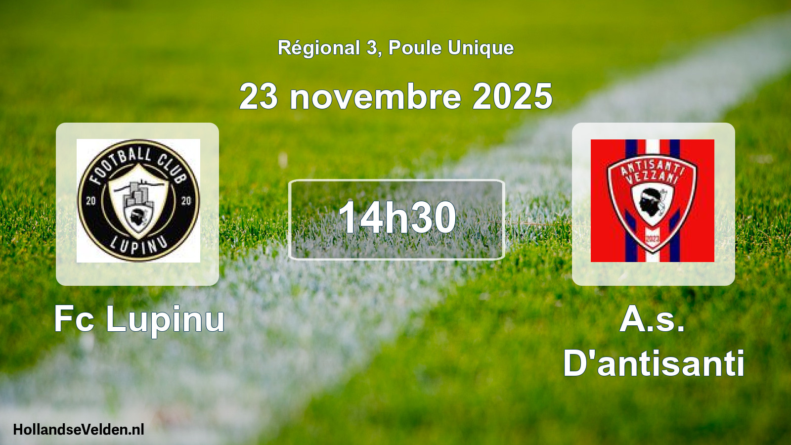 Scheduled Match: Fc Lupinu - A.s. D'antisanti (23 November 2025)