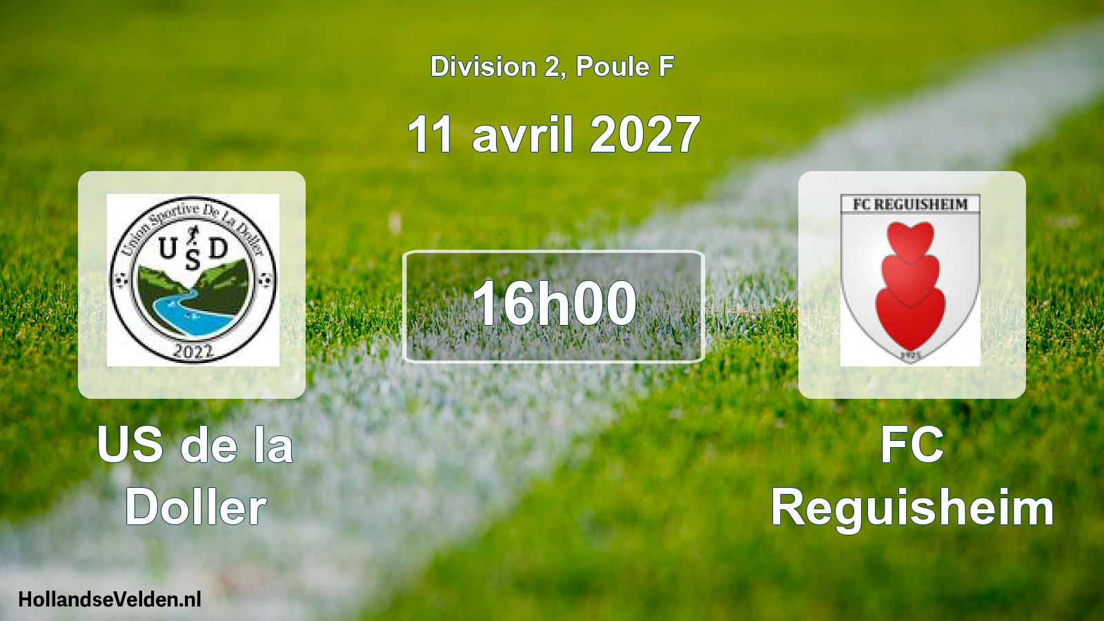 Scheduled Match: US de la Doller - FC Reguisheim (11 April 2027)
