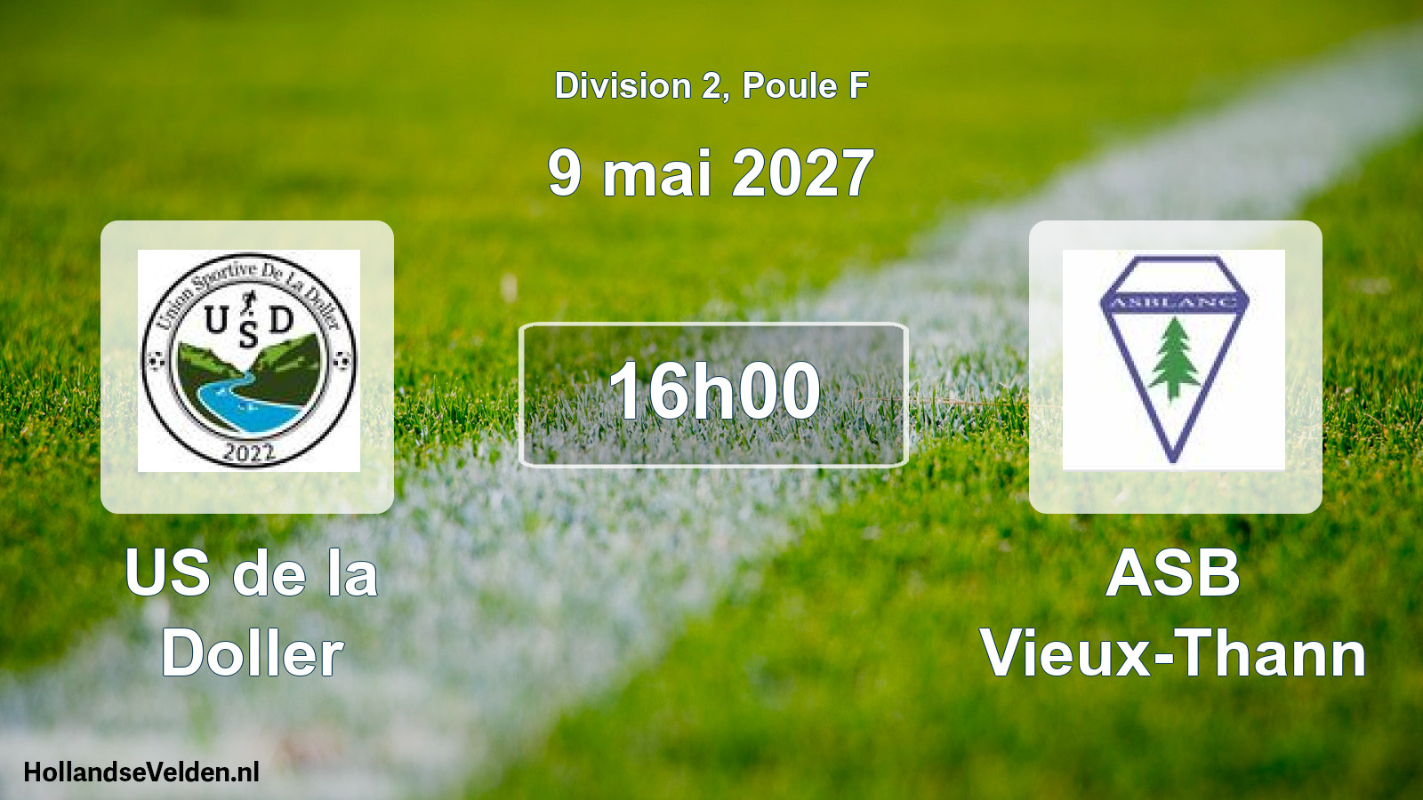 Scheduled Match: US de la Doller - ASB Vieux-Thann (9 May 2027)