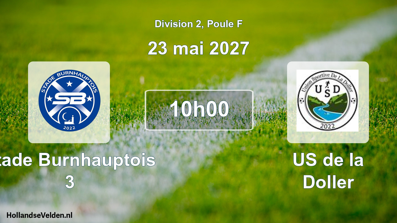 Scheduled Match: Stade Burnhauptois 3 - US de la Doller (23 May 2027)