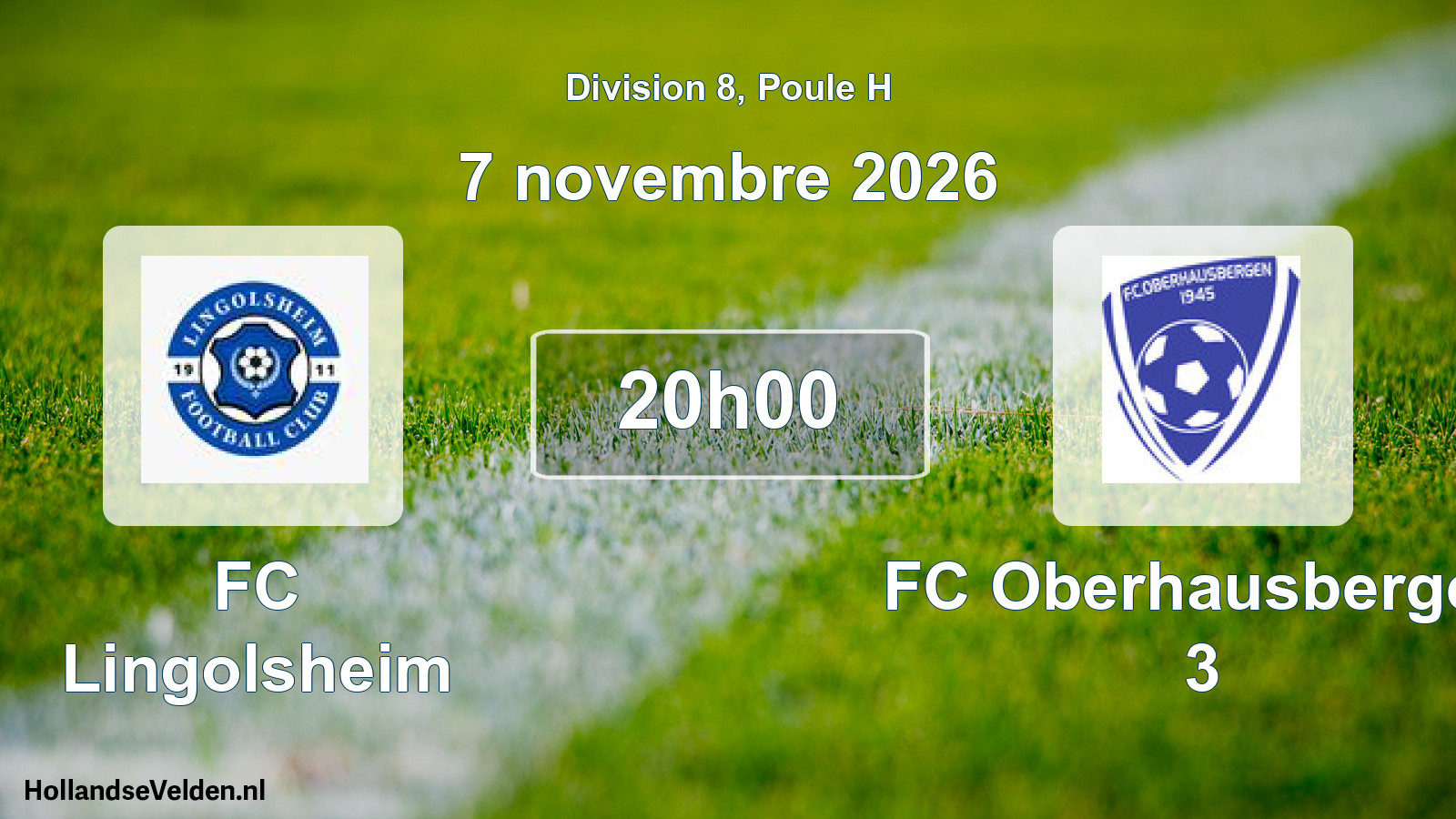 Scheduled Match: FC Lingolsheim - FC Oberhausbergen 3 (7 November 2026)