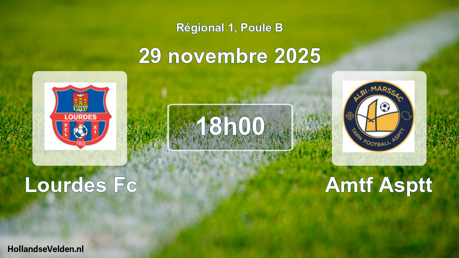 Scheduled Match: Lourdes Fc - Amtf Asptt (29 November 2025)