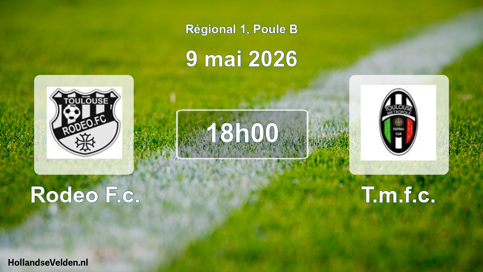 Scheduled Match: Rodeo F.c. - T.m.f.c. (9 May 2026)