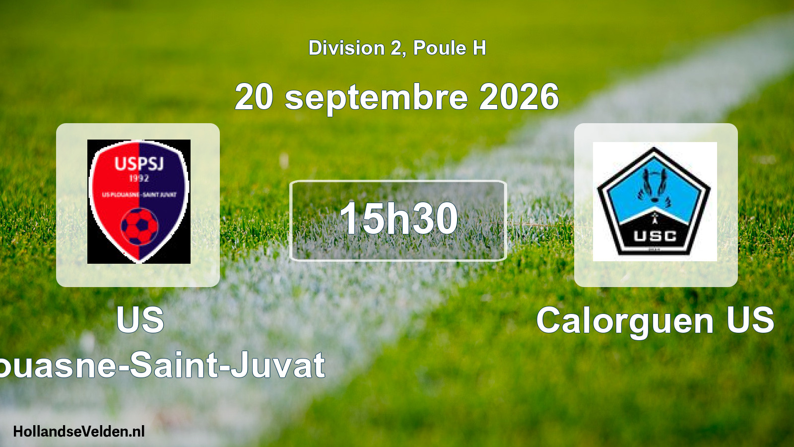 Match programmé: US Plouasne-Saint-Juvat - Calorguen US (20 septembre 2026)
