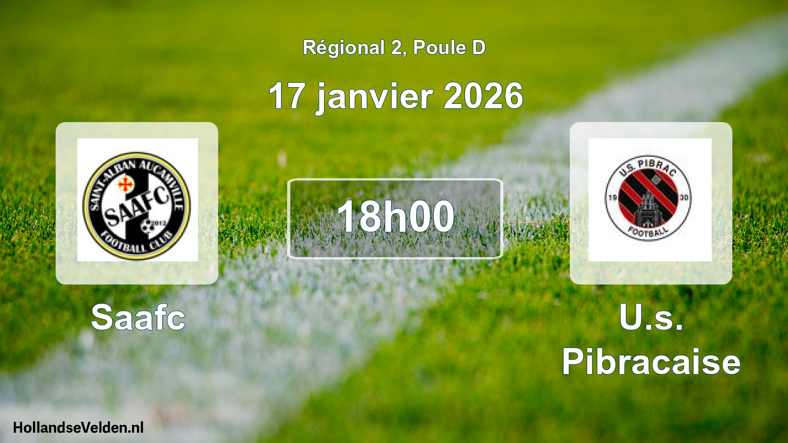 Scheduled Match: Saafc - U.s. Pibracaise (17 January 2026)