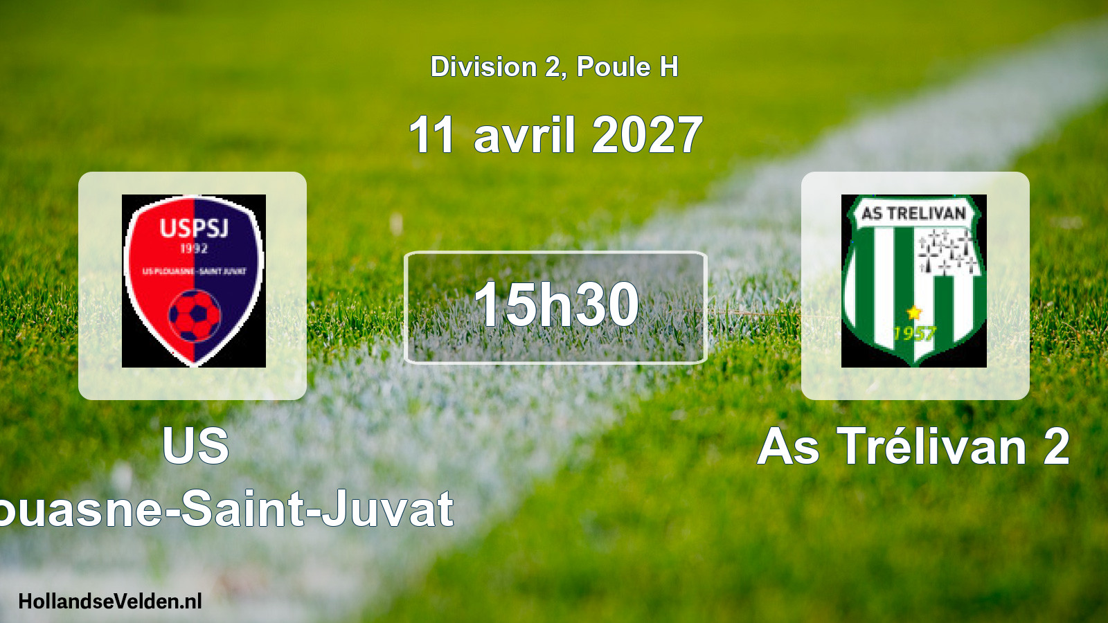 Match programmé: US Plouasne-Saint-Juvat - As Trélivan 2 (11 avril 2027)
