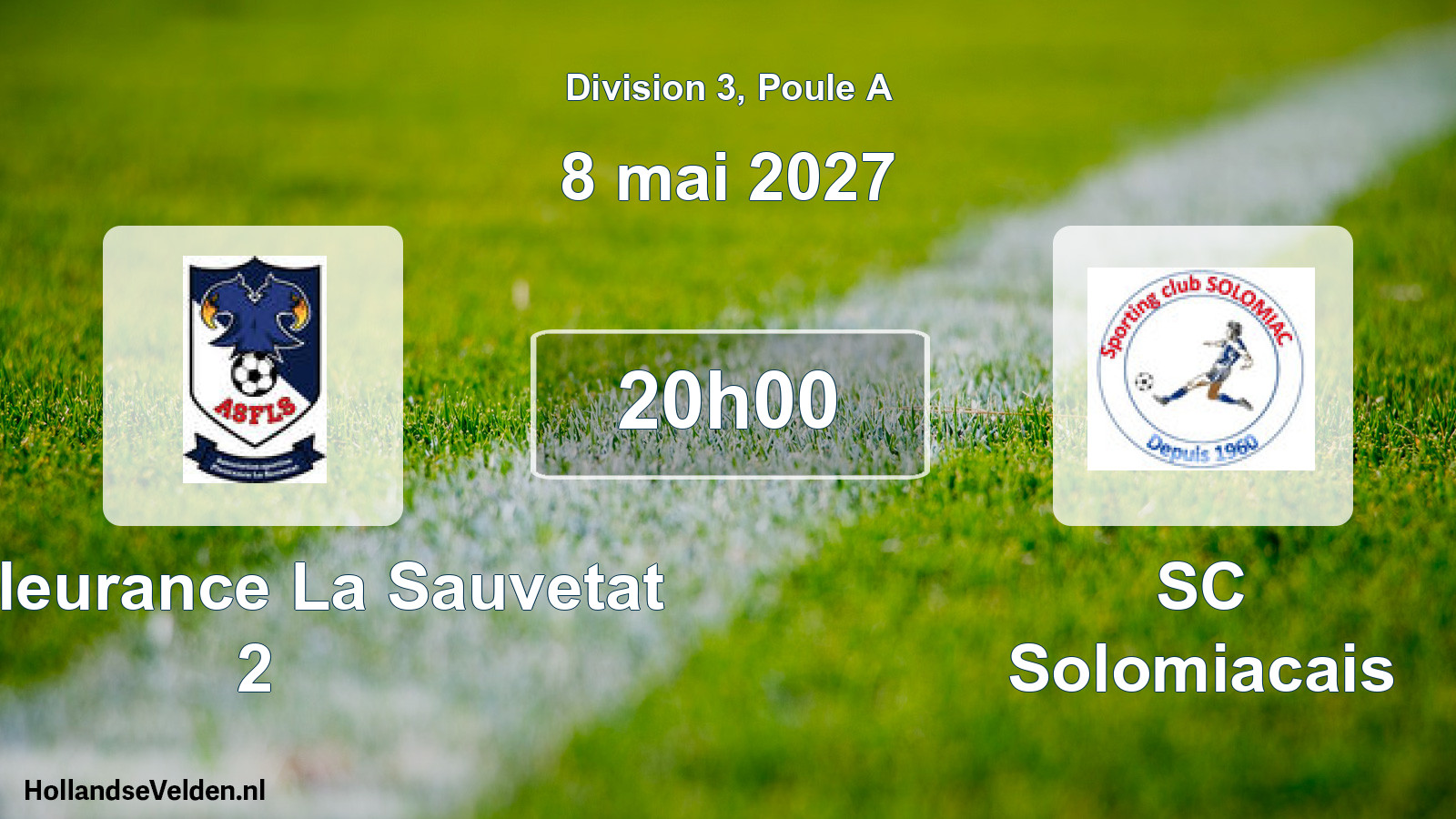 Match programmé: AS Fleurance La Sauvetat 2 - SC Solomiacais (8 mai 2027)