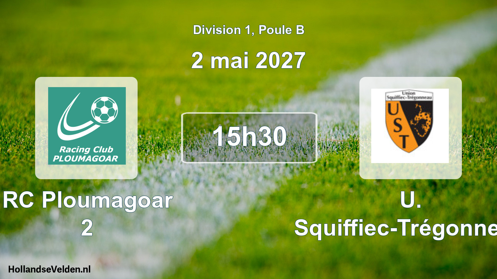 Match programmé: RC Ploumagoar 2 - U. Squiffiec-Trégonneau (2 mai 2027)