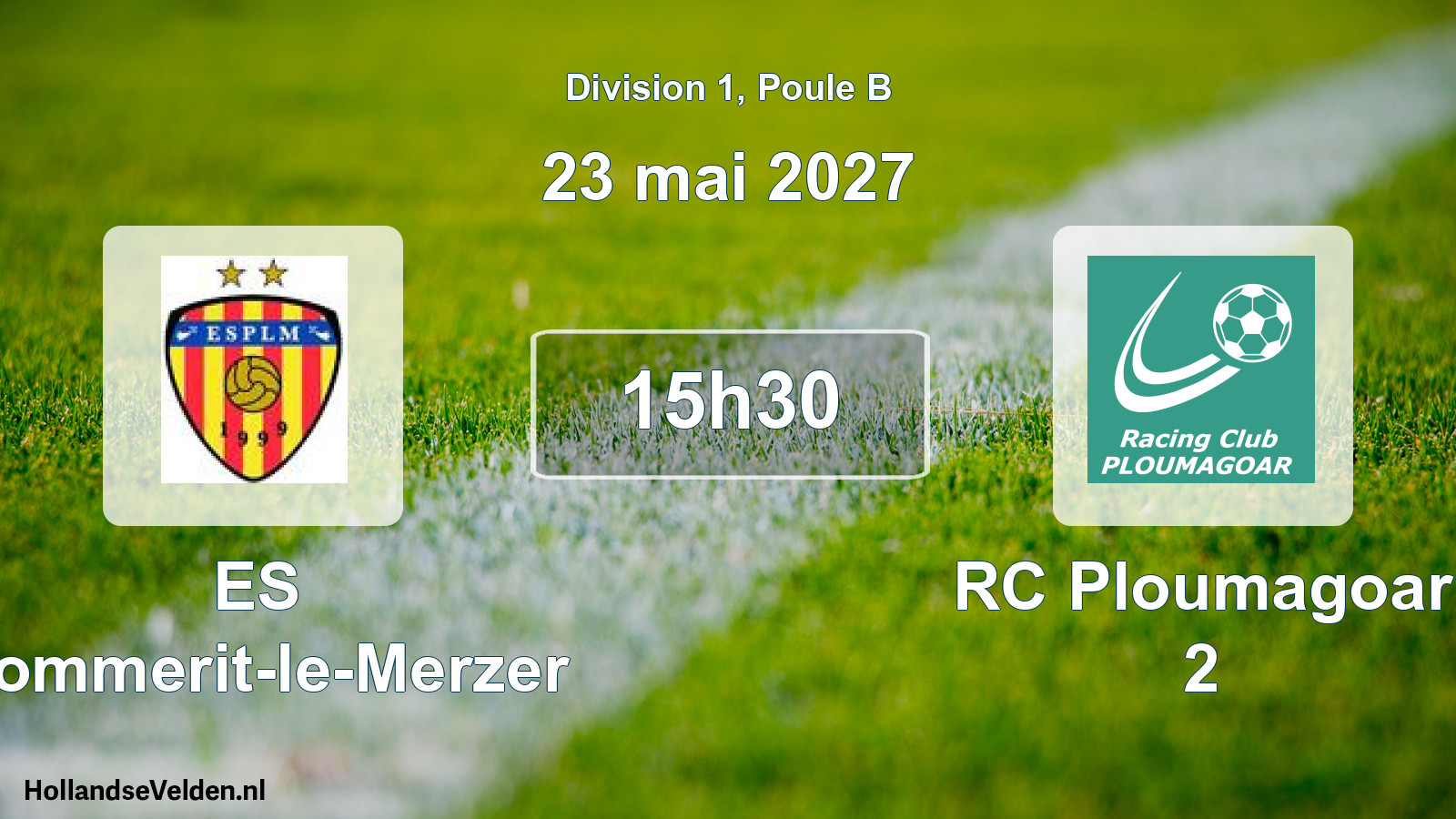 Geplande wedstrijd: ES Pommerit-le-Merzer - RC Ploumagoar 2 (23 mei 2027)