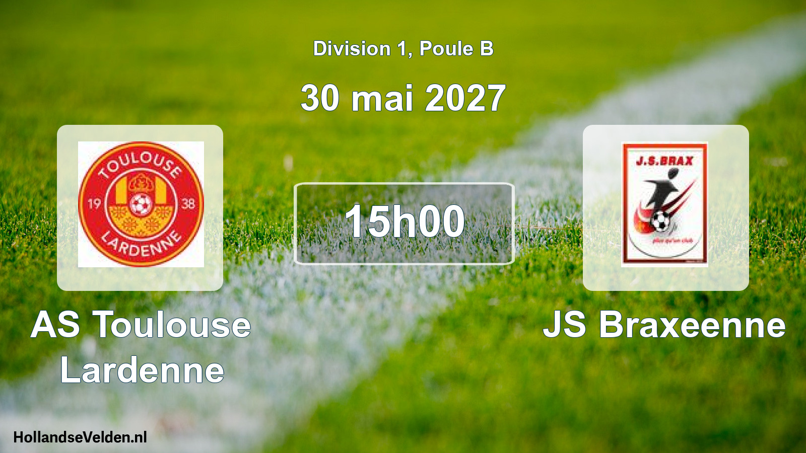 Match programmé: AS Toulouse Lardenne - JS Braxeenne (30 mai 2027)