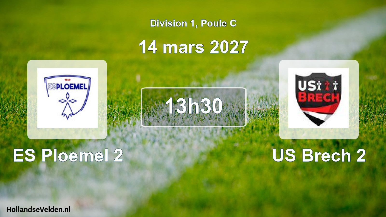 Scheduled Match: ES Ploemel 2 - US Brech 2 (14 March 2027)