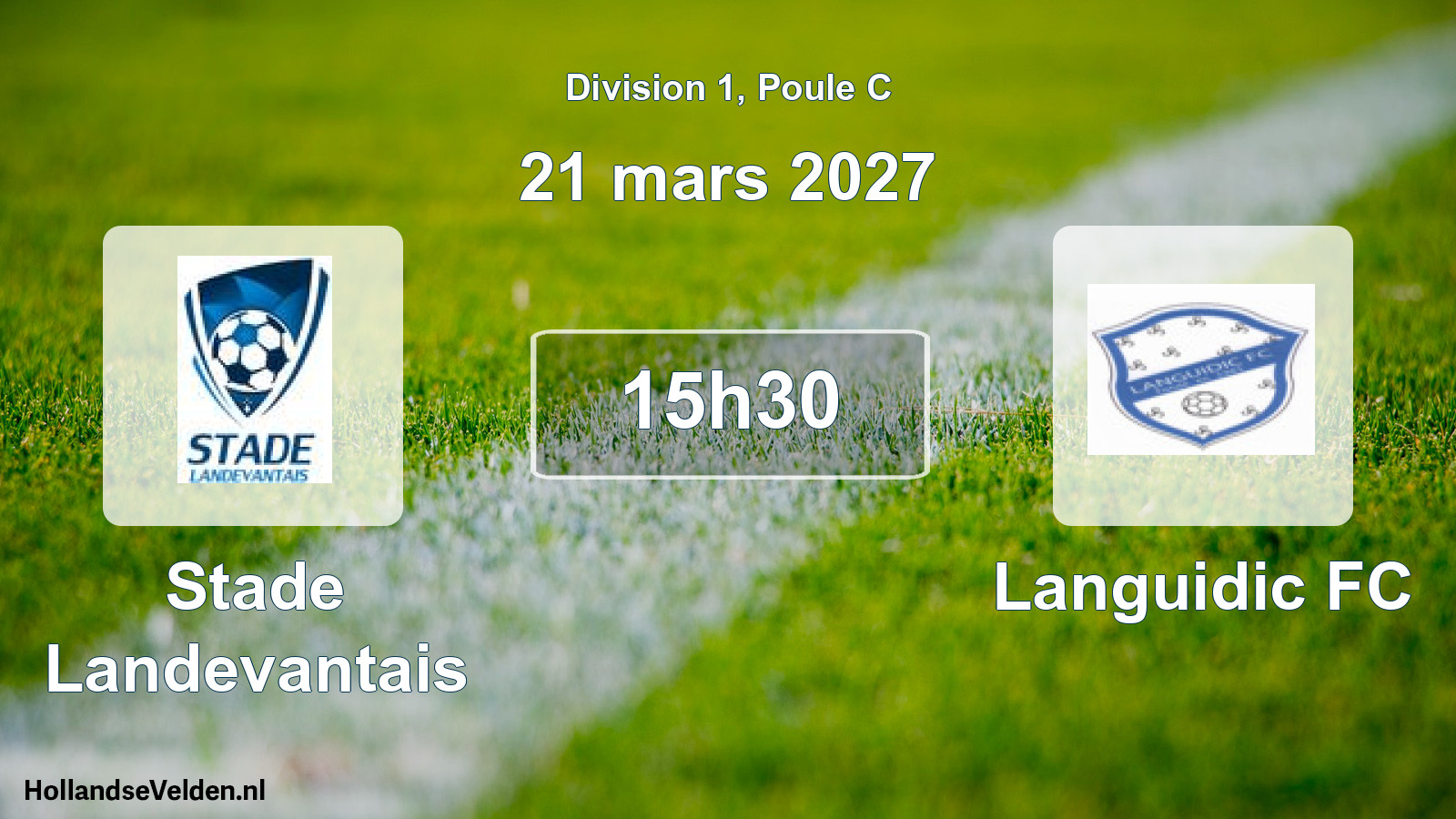 Match programmé: Stade Landevantais - Languidic FC (21 mars 2027)