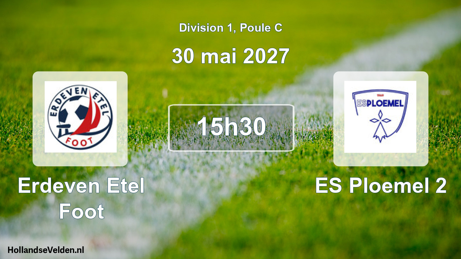 Scheduled Match: Erdeven Etel Foot - ES Ploemel 2 (30 May 2027)