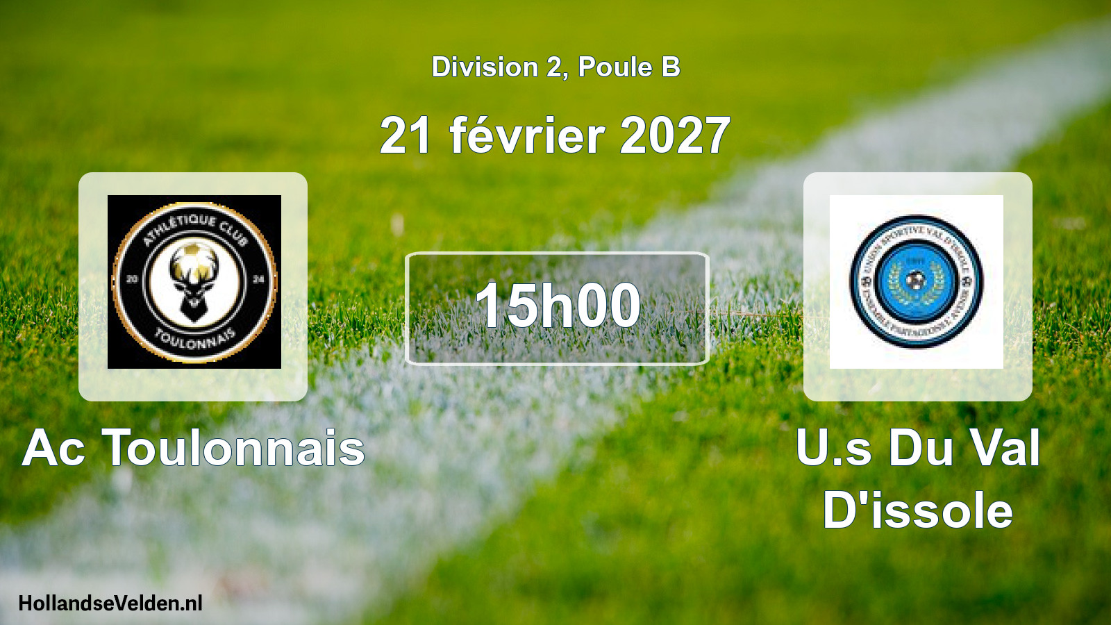 Scheduled Match: Ac Toulonnais - U.s Du Val D'issole (21 February 2027)