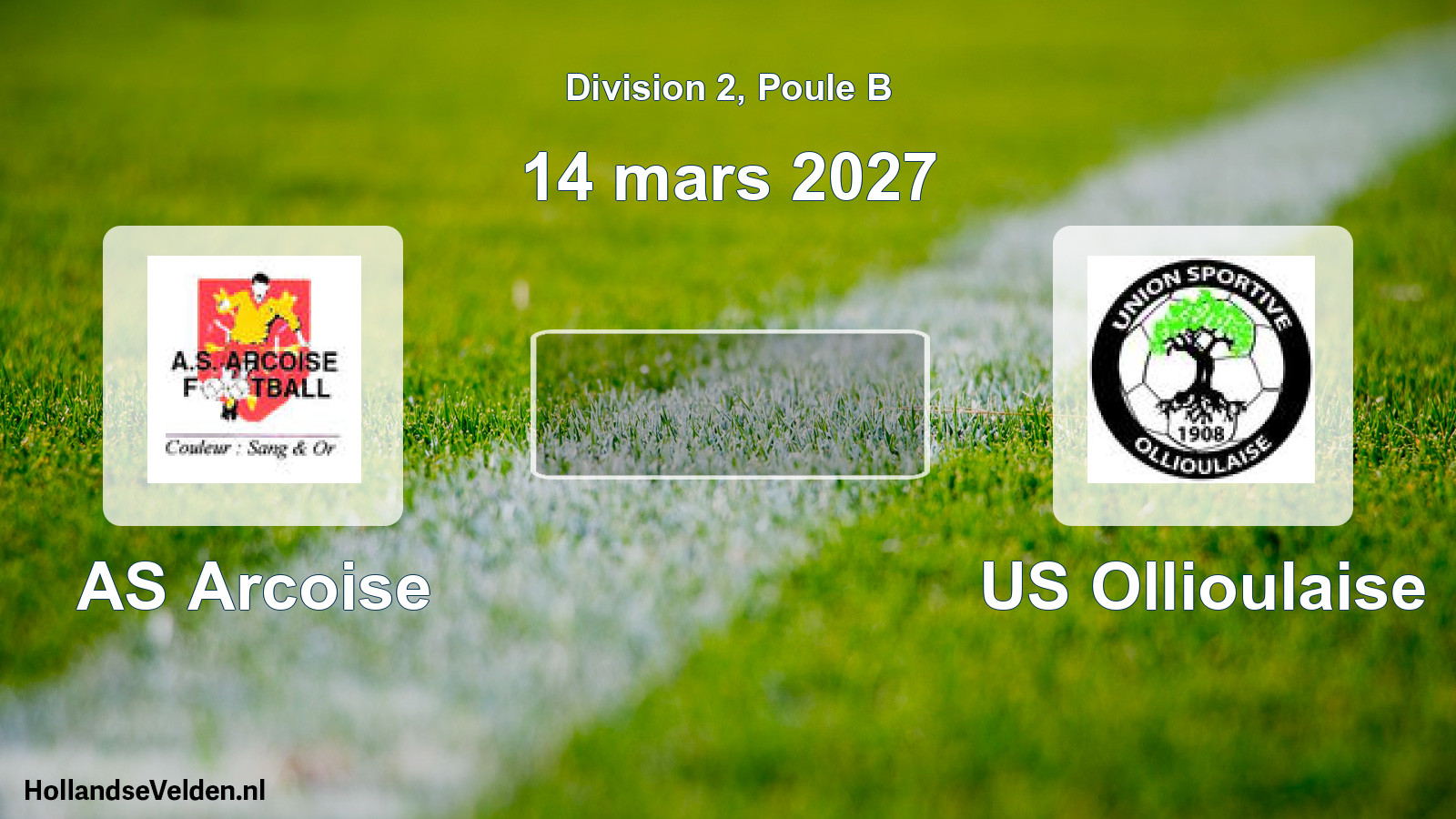 Scheduled Match: AS Arcoise - US Ollioulaise (14 March 2027)