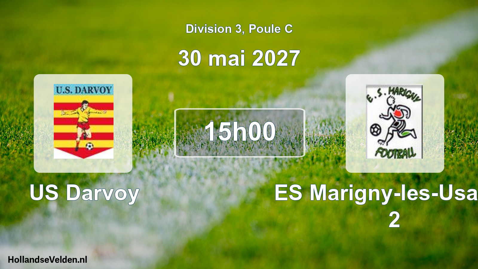 Scheduled Match: US Darvoy - ES Marigny-les-Usages 2 (30 May 2027)