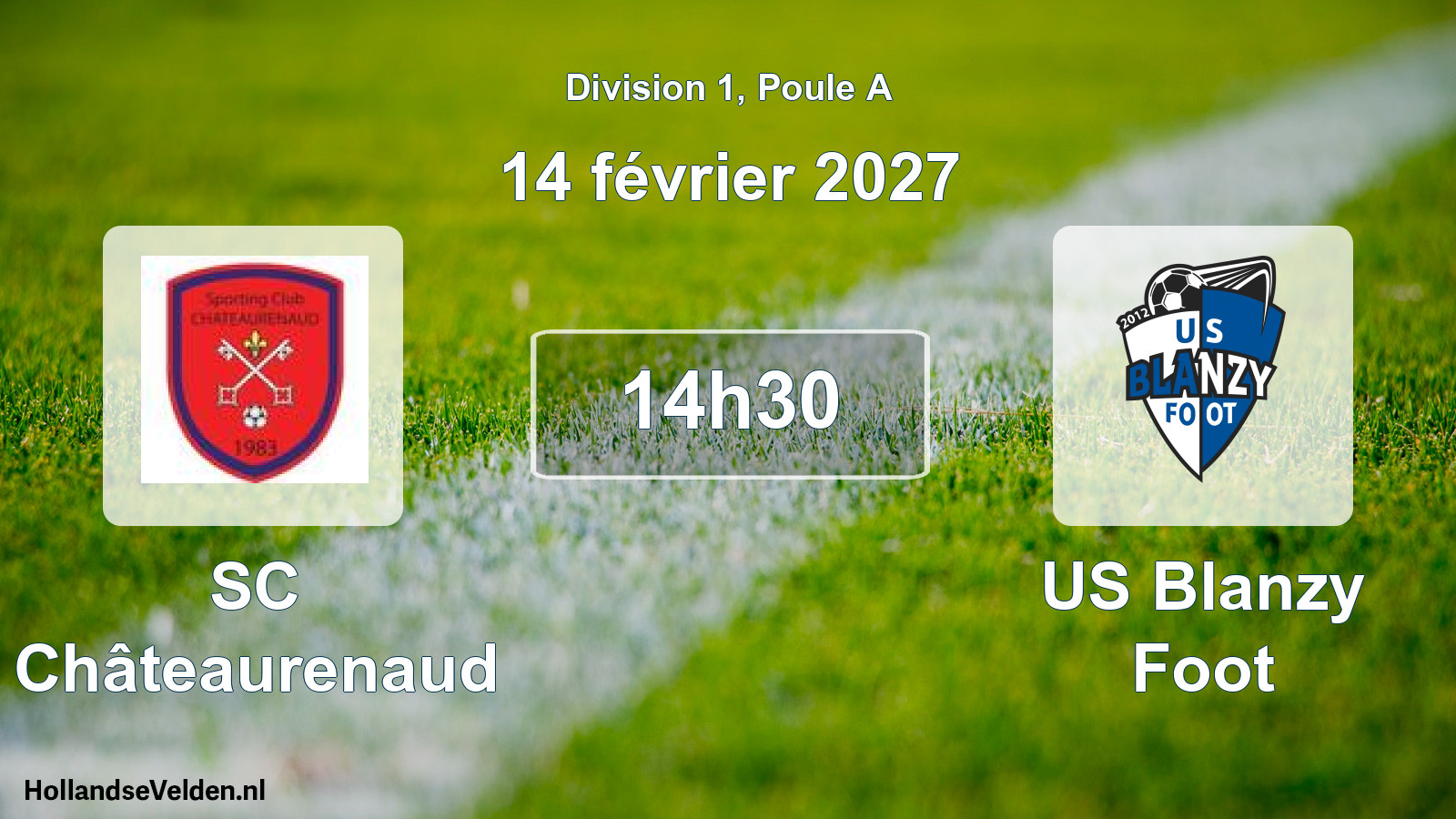 Scheduled Match: SC Châteaurenaud - US Blanzy Foot (14 February 2027)