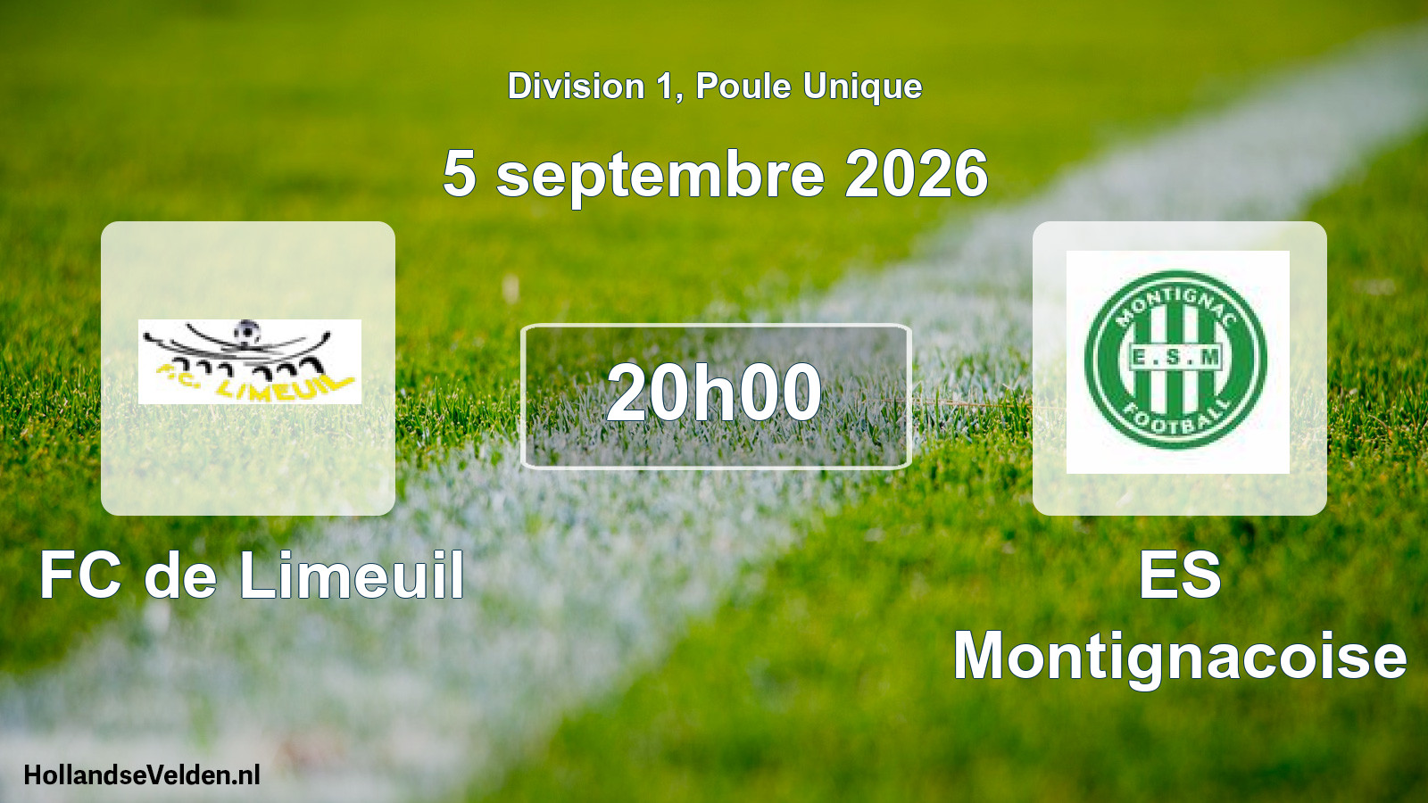 Scheduled Match: FC de Limeuil - ES Montignacoise (5 September 2026)
