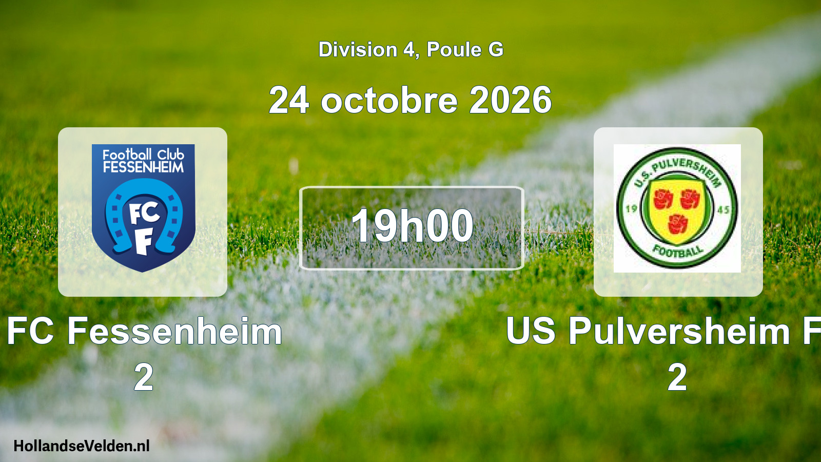 Scheduled Match: FC Fessenheim 2 - US Pulversheim FC 2 (24 October 2026)