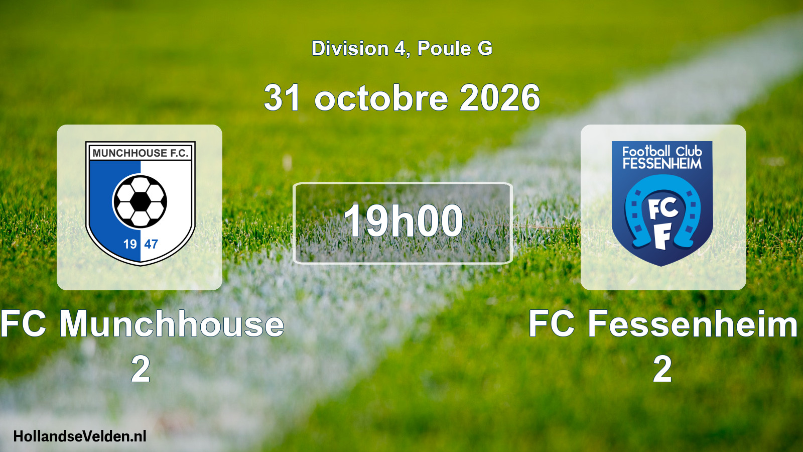 Scheduled Match: FC Munchhouse 2 - FC Fessenheim 2 (31 October 2026)
