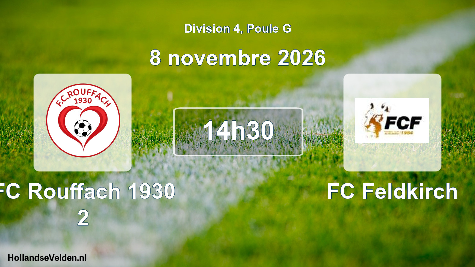 Scheduled Match: FC Rouffach 1930 2 - FC Feldkirch (8 November 2026)