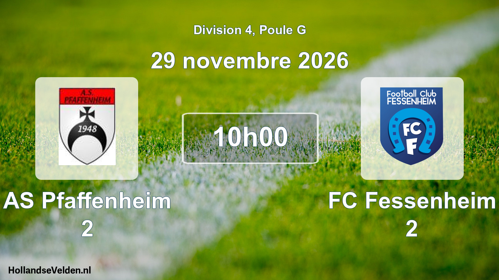 Scheduled Match: AS Pfaffenheim 2 - FC Fessenheim 2 (29 November 2026)