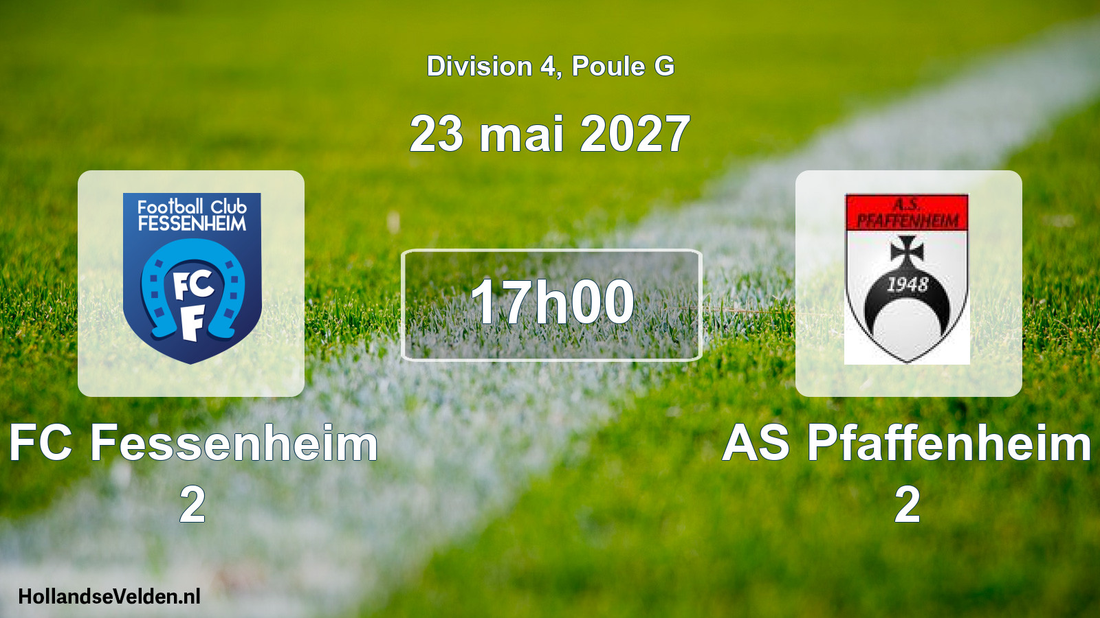 Scheduled Match: FC Fessenheim 2 - AS Pfaffenheim 2 (23 May 2027)