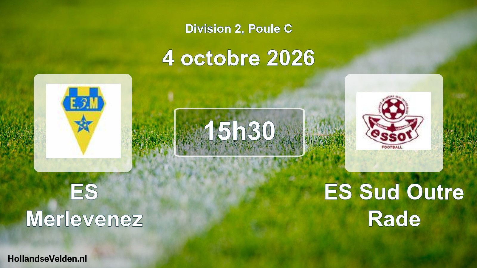 Match programmé: ES Merlevenez - ES Sud Outre Rade (4 octobre 2026)