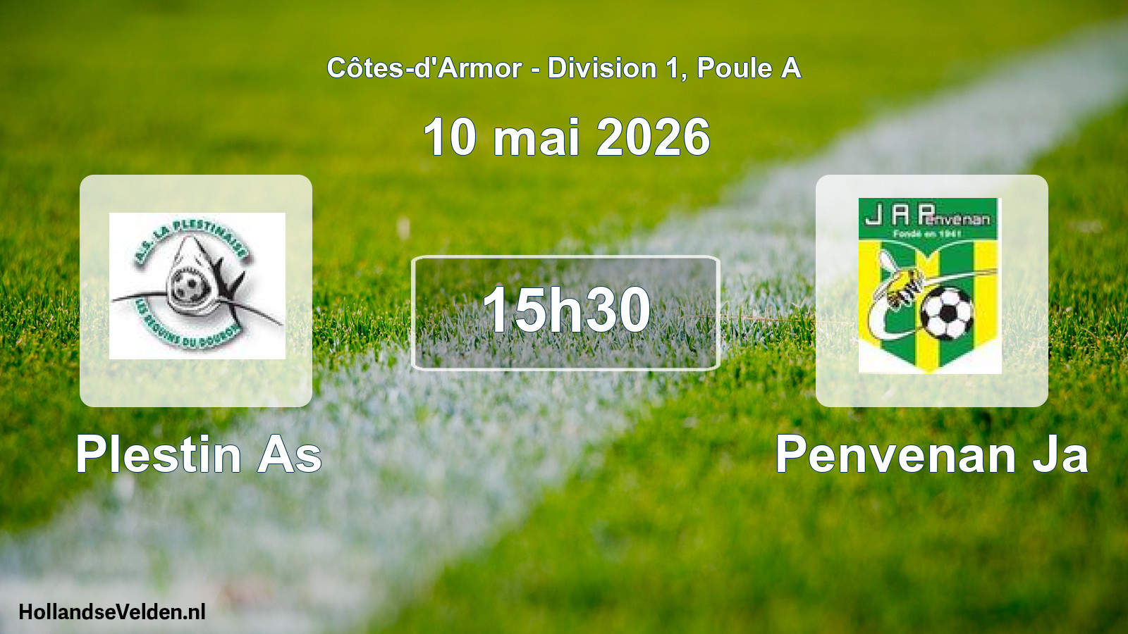 Scheduled Match: Plestin As - Penvenan Ja (10 May 2026)