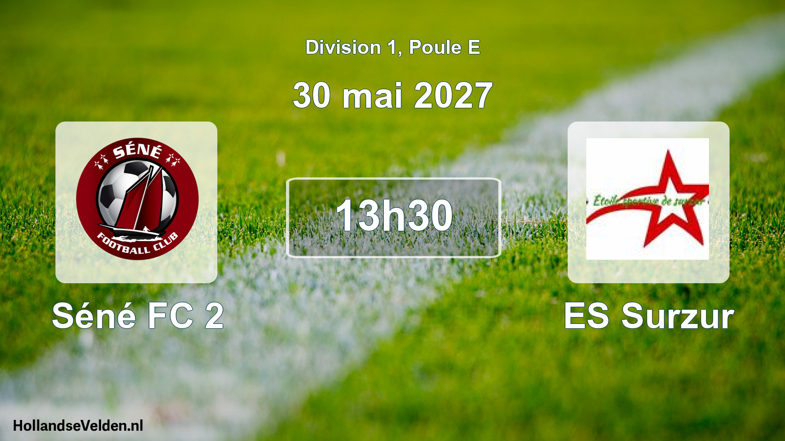 Scheduled Match: Séné FC 2 - ES Surzur (30 May 2027)