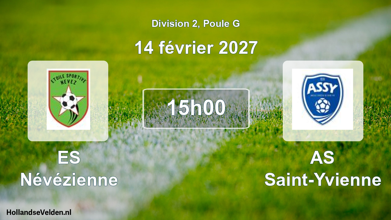 Geplande wedstrijd: ES Névézienne - AS Saint-Yvienne (14 februari 2027)