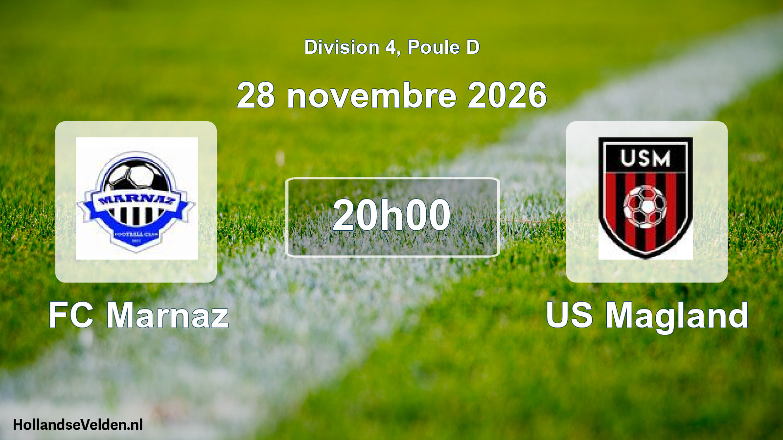 Scheduled Match: FC Marnaz - US Magland (28 November 2026)