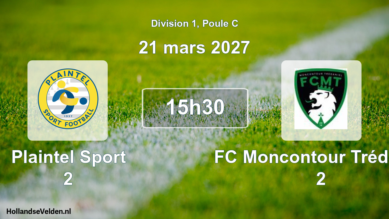 Scheduled Match: Plaintel Sport 2 - FC Moncontour Trédaniel 2 (21 March 2027)