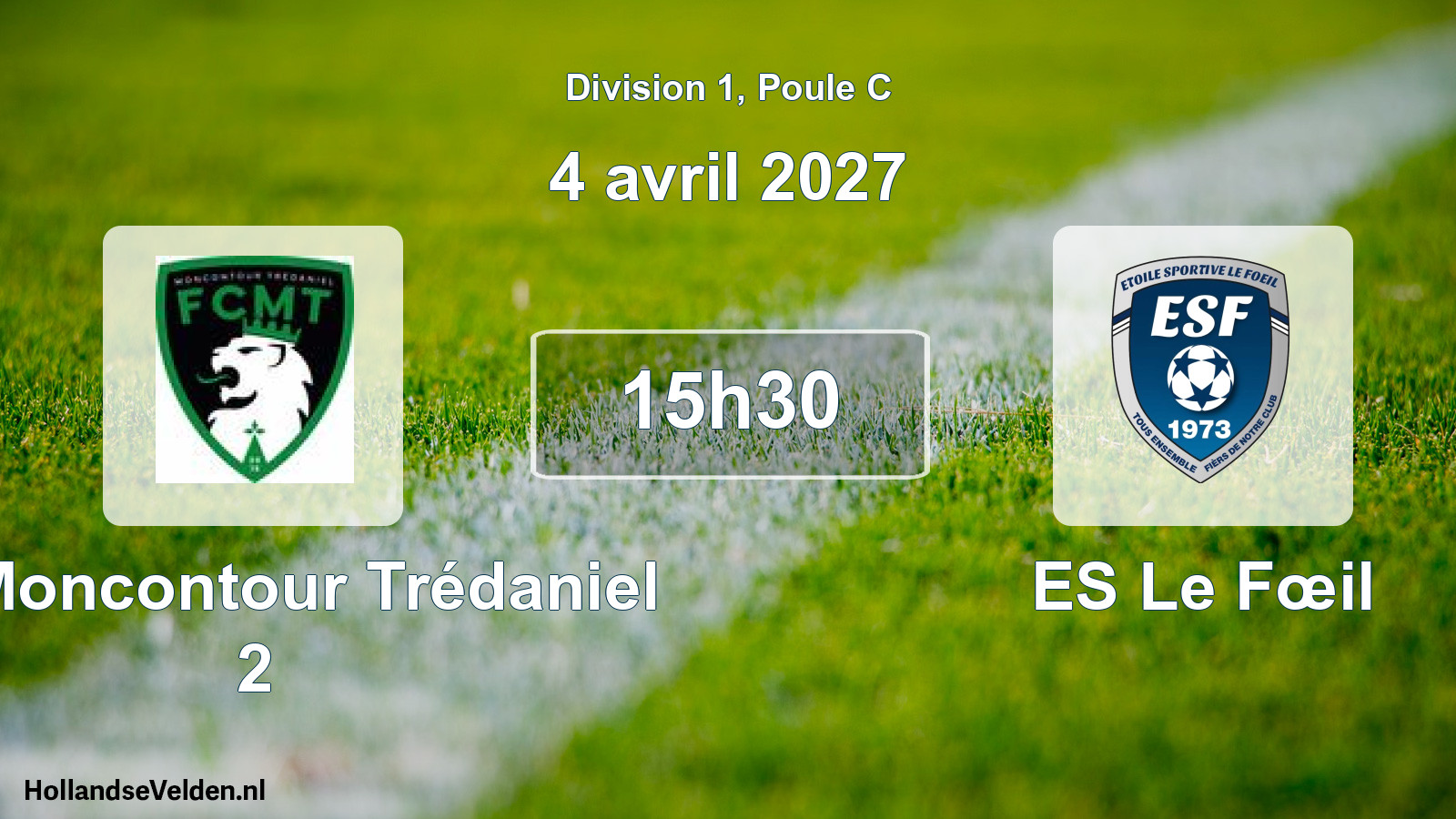 Scheduled Match: FC Moncontour Trédaniel 2 - ES Le Fœil (4 April 2027)