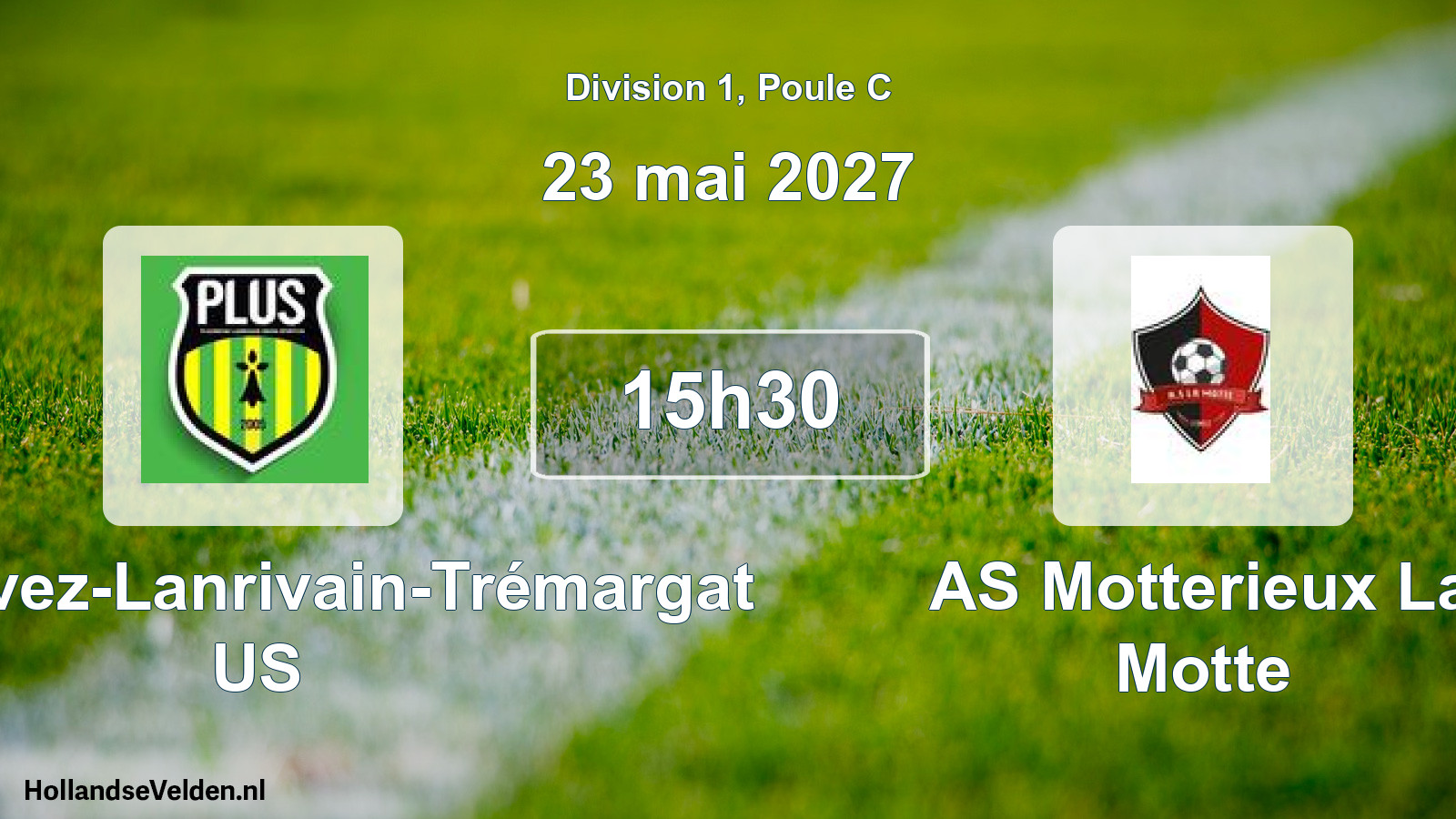 Match programmé: Plounévez-Lanrivain-Trémargat US - AS Motterieux La Motte (23 mai 2027)