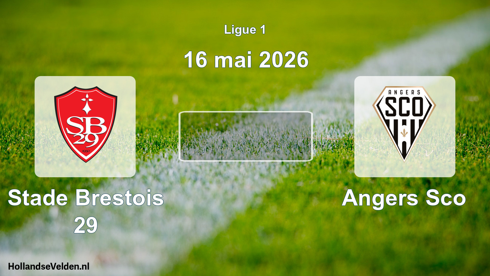 Scheduled Match: Stade Brestois 29 - Angers Sco (16 May 2026)