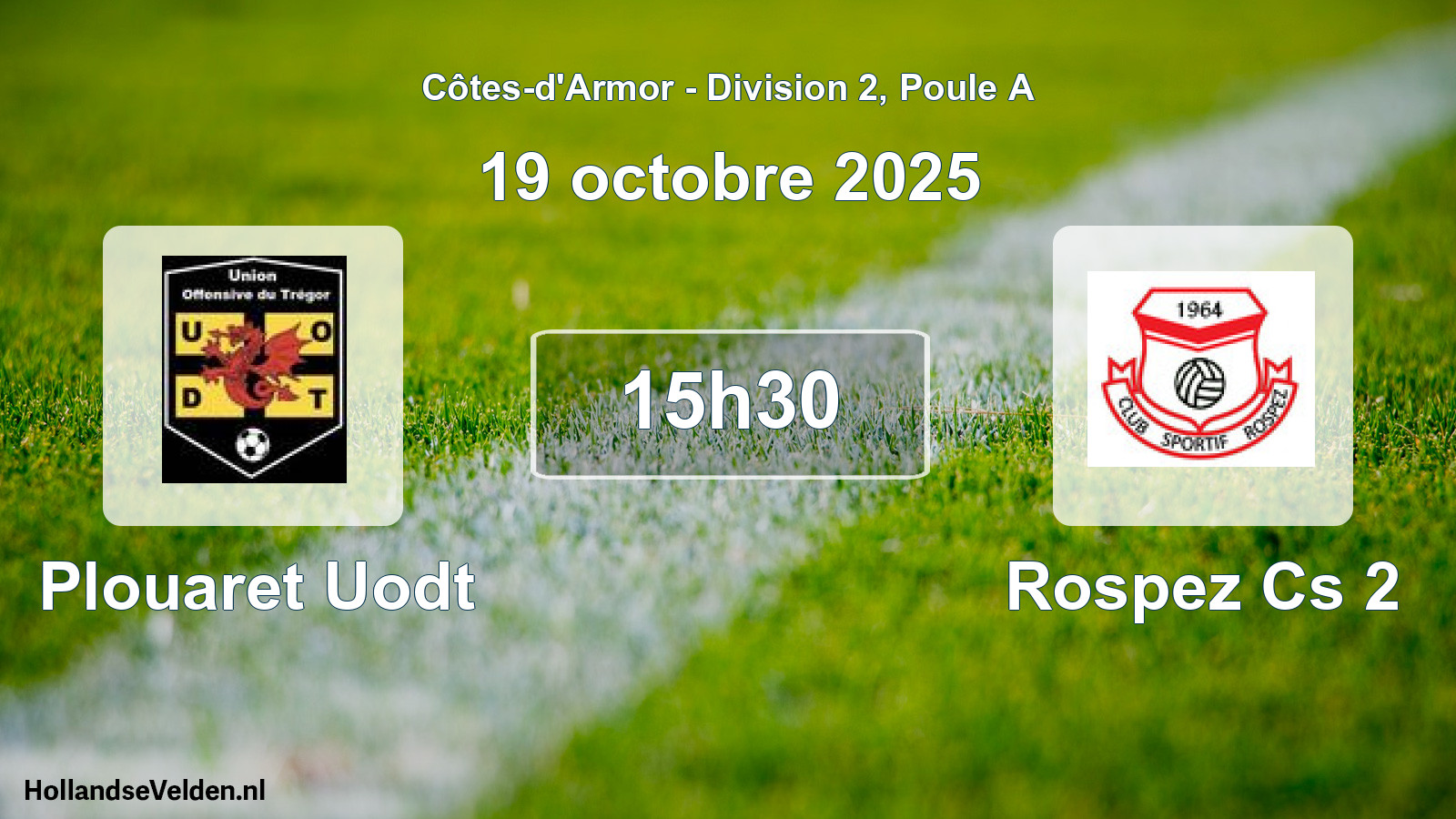 Scheduled Match: Plouaret Uodt - Rospez Cs 2 (19 October 2025)