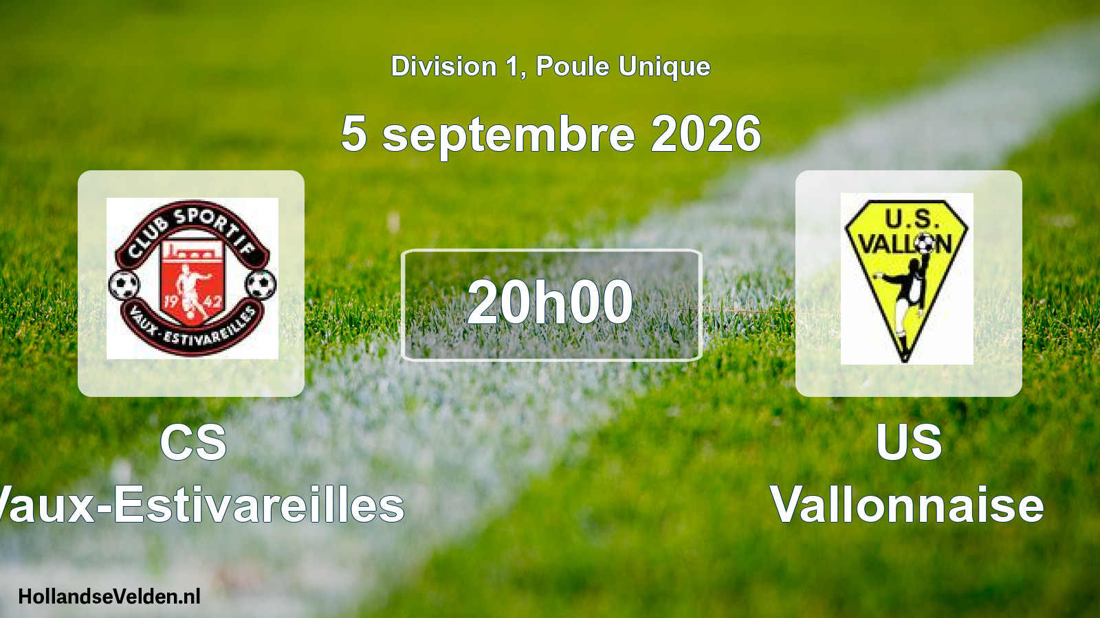 Scheduled Match: CS Vaux-Estivareilles - US Vallonnaise (5 September 2026)