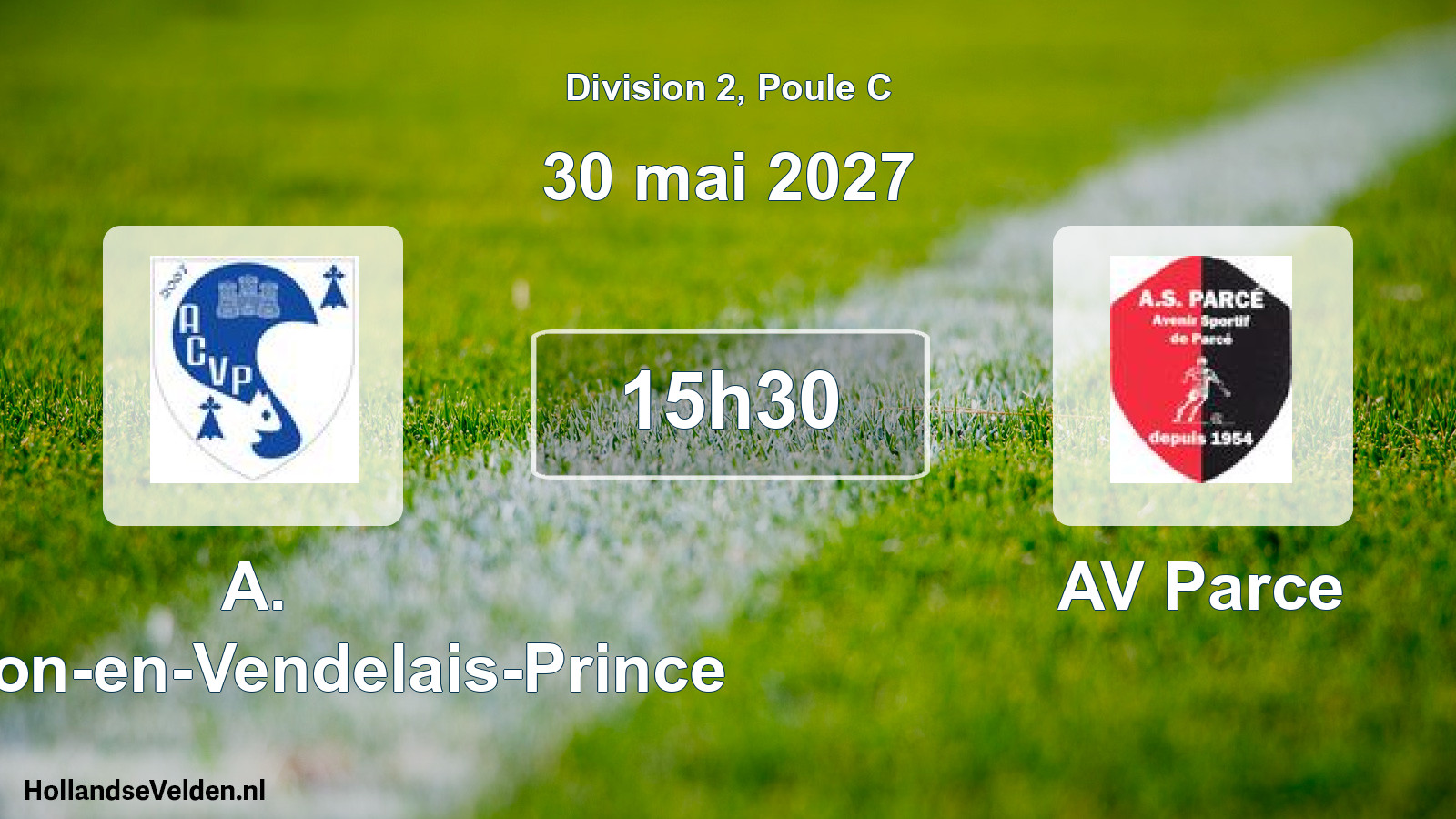 Match programmé: A. Chatillon-en-Vendelais-Prince - AV Parce (30 mai 2027)